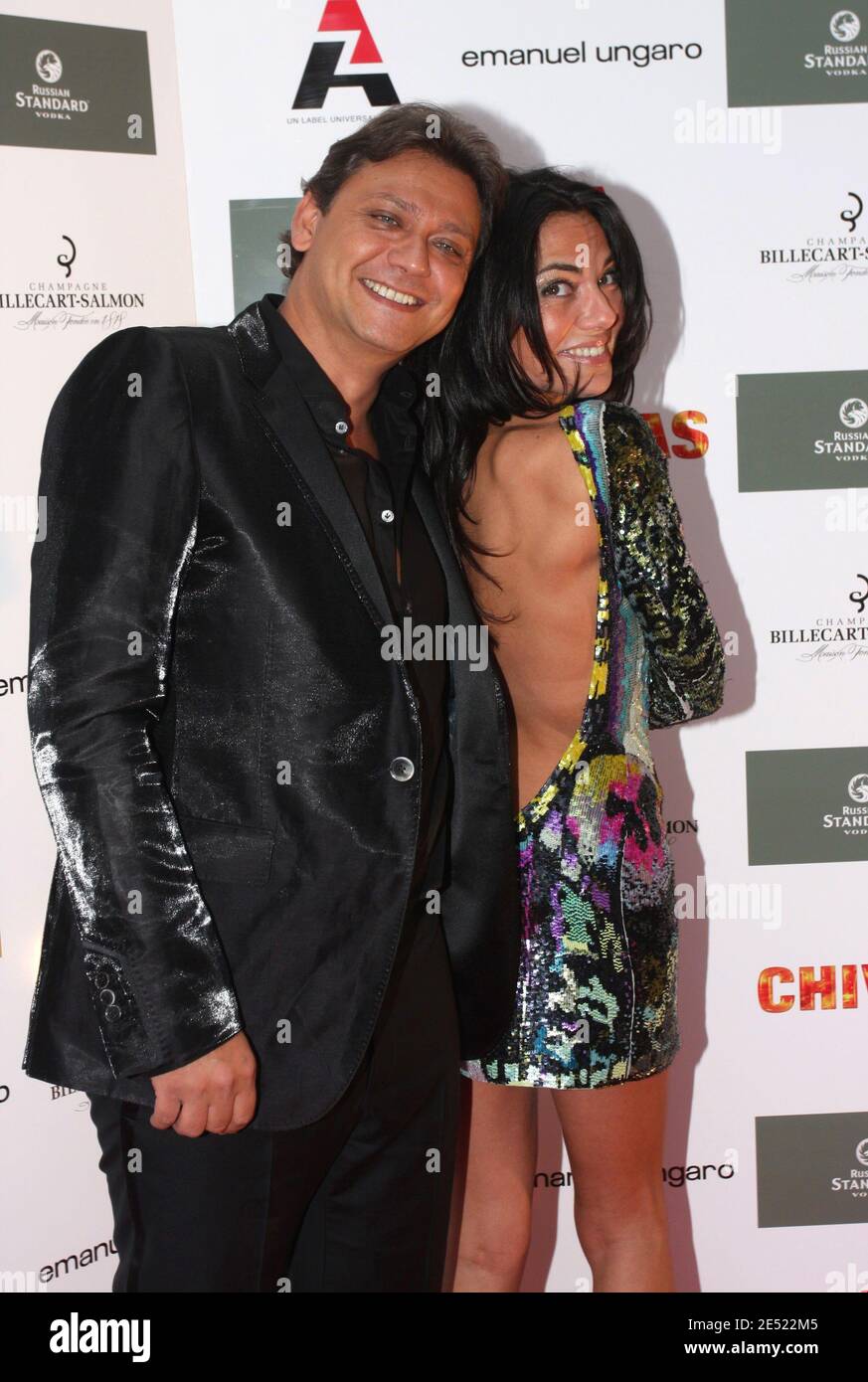 Valery Zeitoun with his wife attending the AZ Production party held at  the club Bobino in Paris, France on June 5, 2008. Photo by Benoit  PinguetABACAPRESS.COM Stock Photo - Alamy