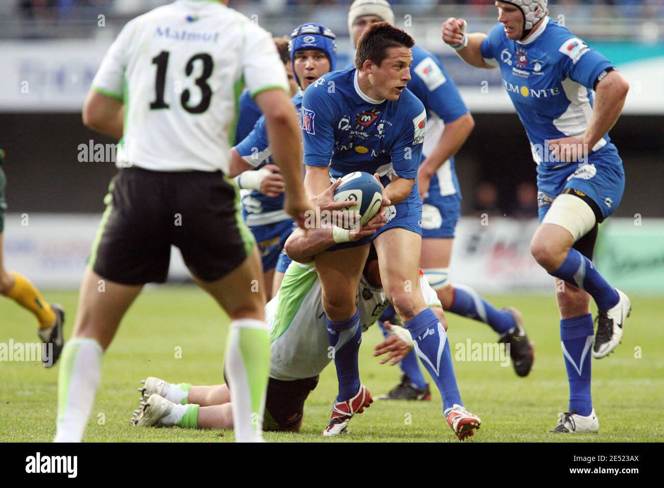 Maillot De Rugby UBB Porté Par François Trinh-Duc, Top 14 2020, Kappa