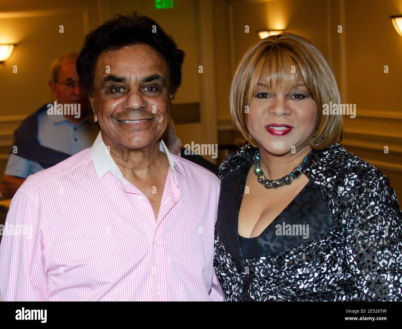 March 1, 2013, Studio City, California, USA Johnny Mathis and Deniece Williams attend the