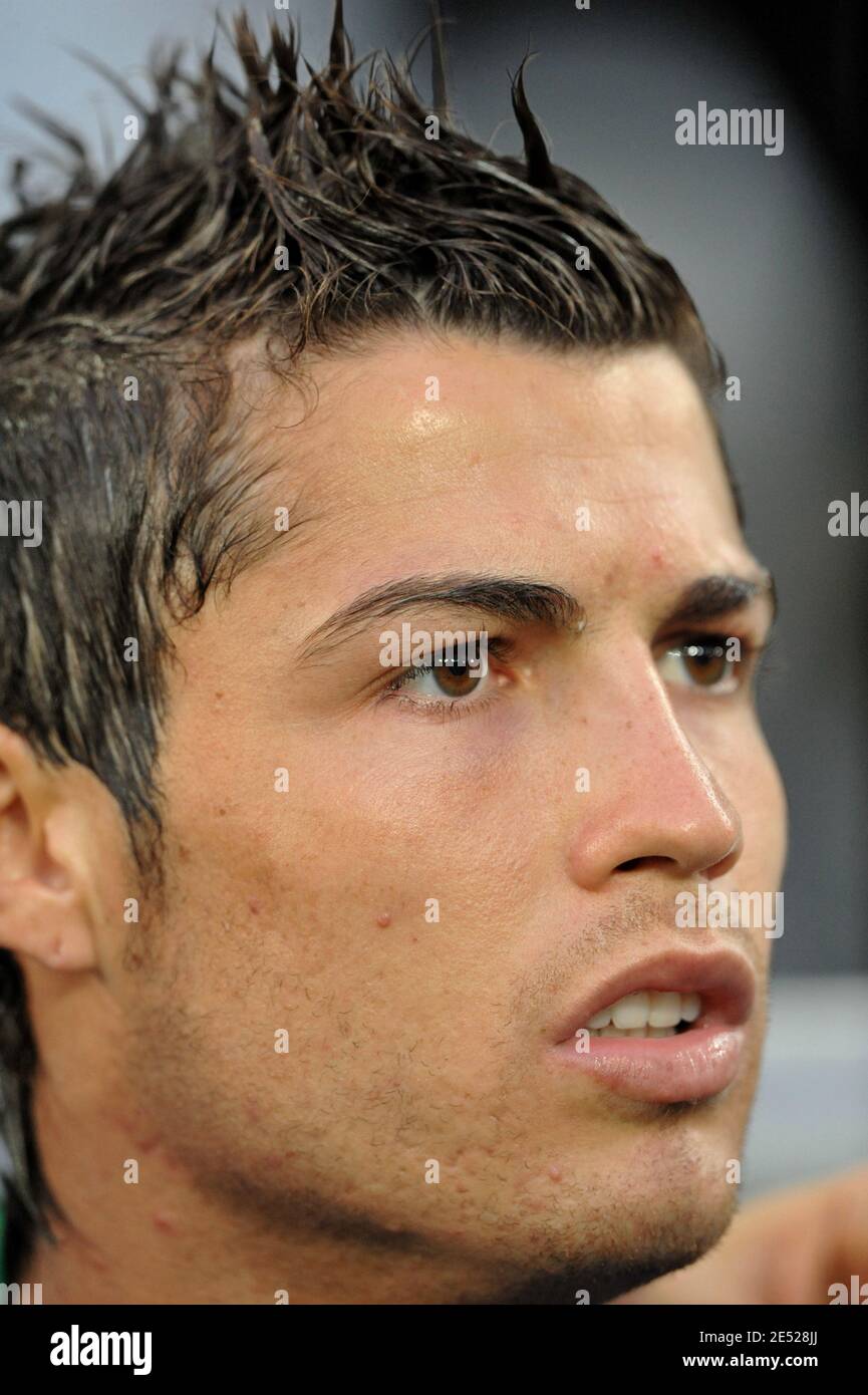 Portugal's Cristiano Ronaldo during the Euro 2008 UEFA European  Championships, Group A, Switzerland vs Portugal at