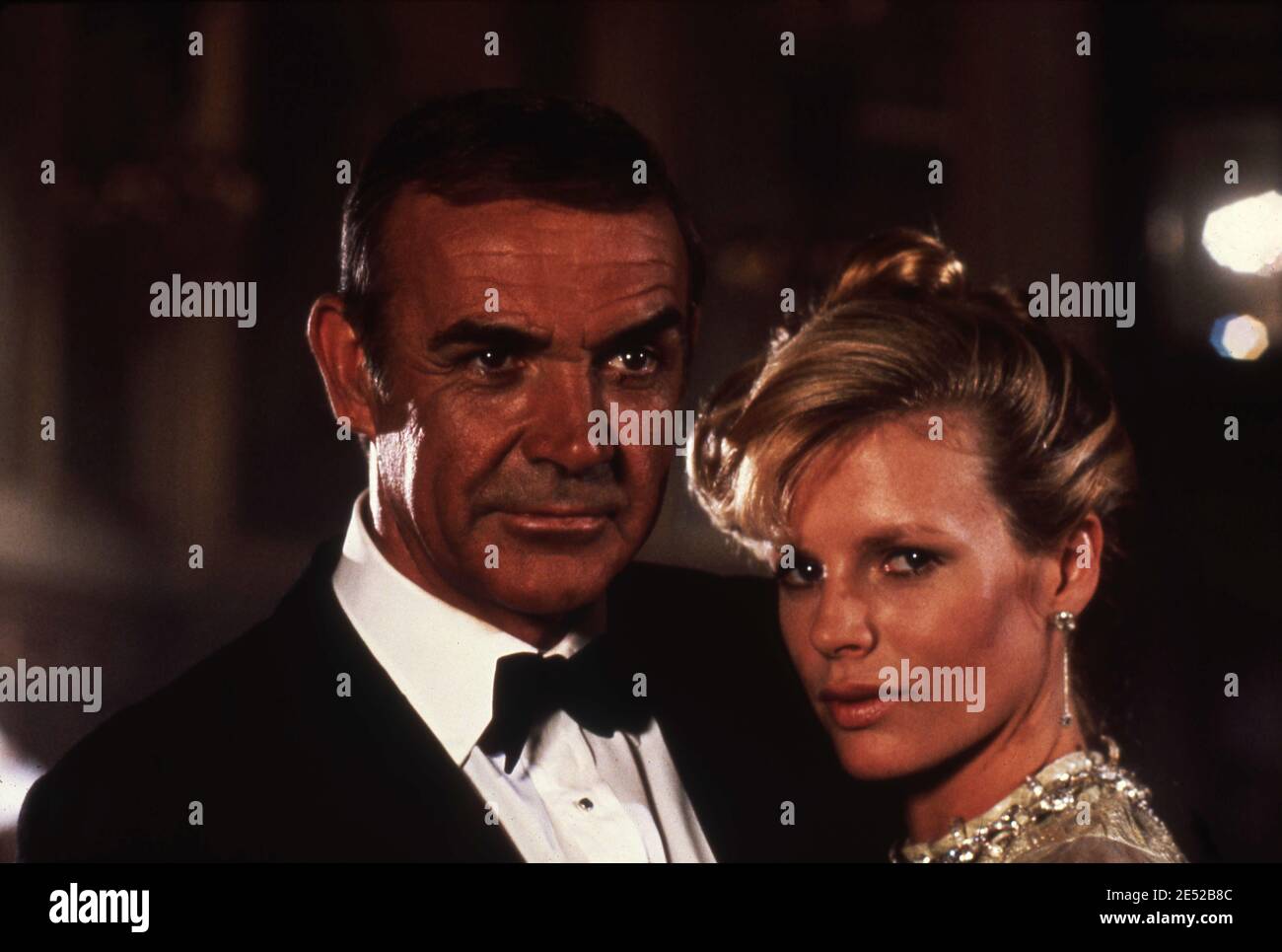 SEAN CONNERY as James Bond 007 and KIM BASINGER in NEVER SAY NEVER AGAIN 1983 director IRVIN