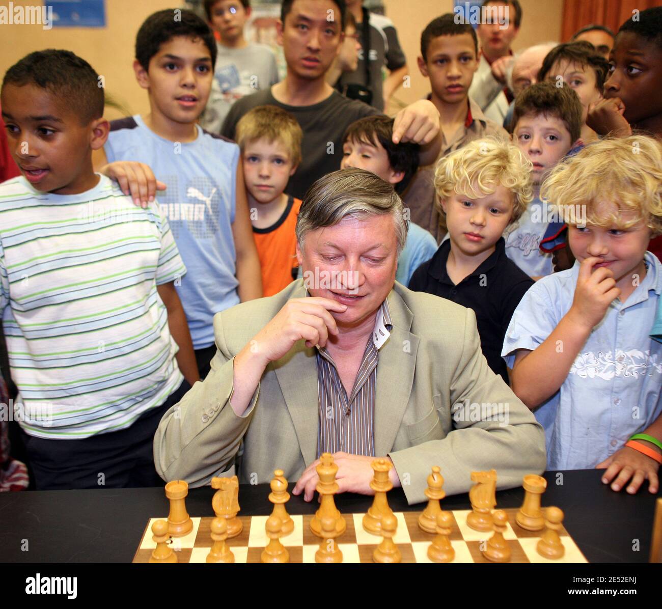 Chests World Championship 1990: Karpov vs Kasparov, Lyon (France Stock  Photo - Alamy