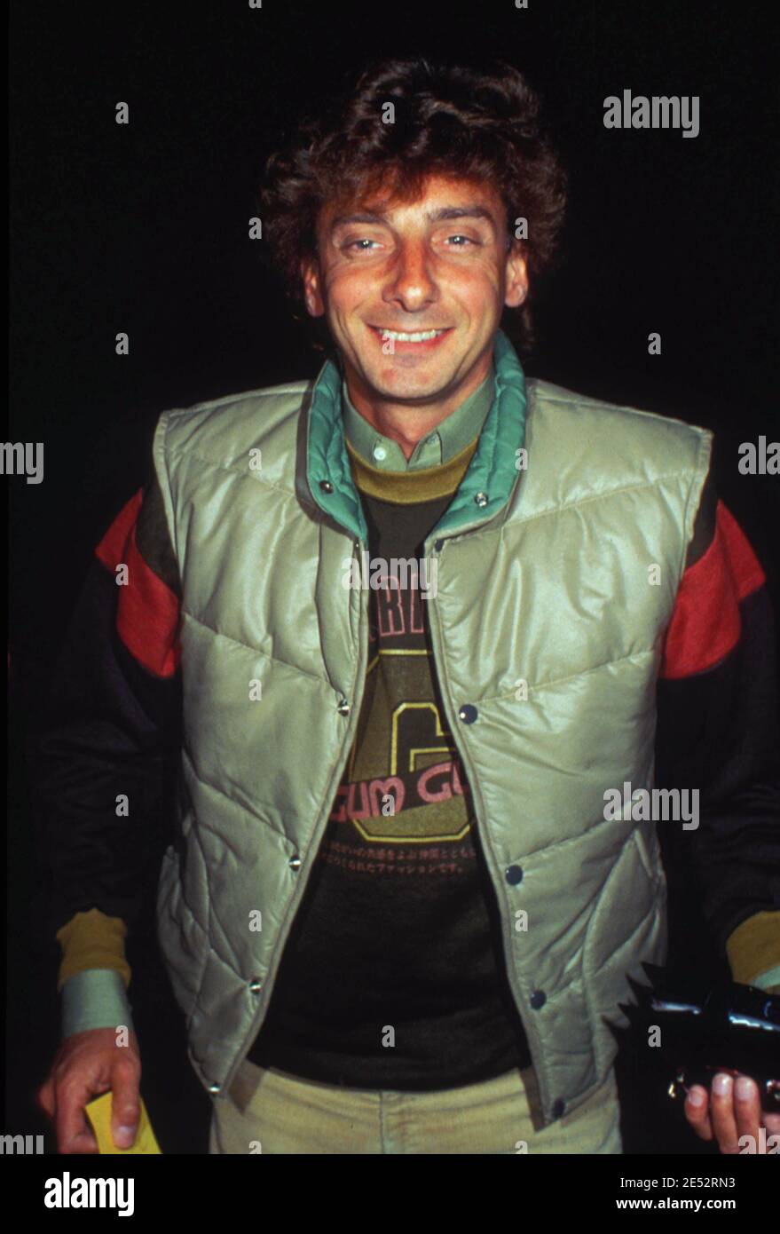 Barry Manilow 1984 Credit: Ralph Dominguez/MediaPunch Stock Photo - Alamy