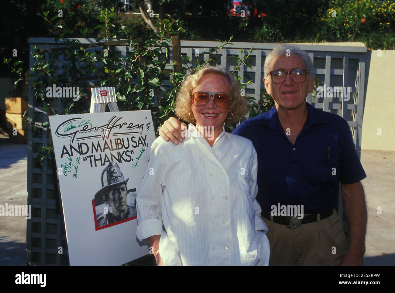 James Whitmore And Audra Lindley  Credit: Ralph Dominguez/MediaPunch Stock Photo