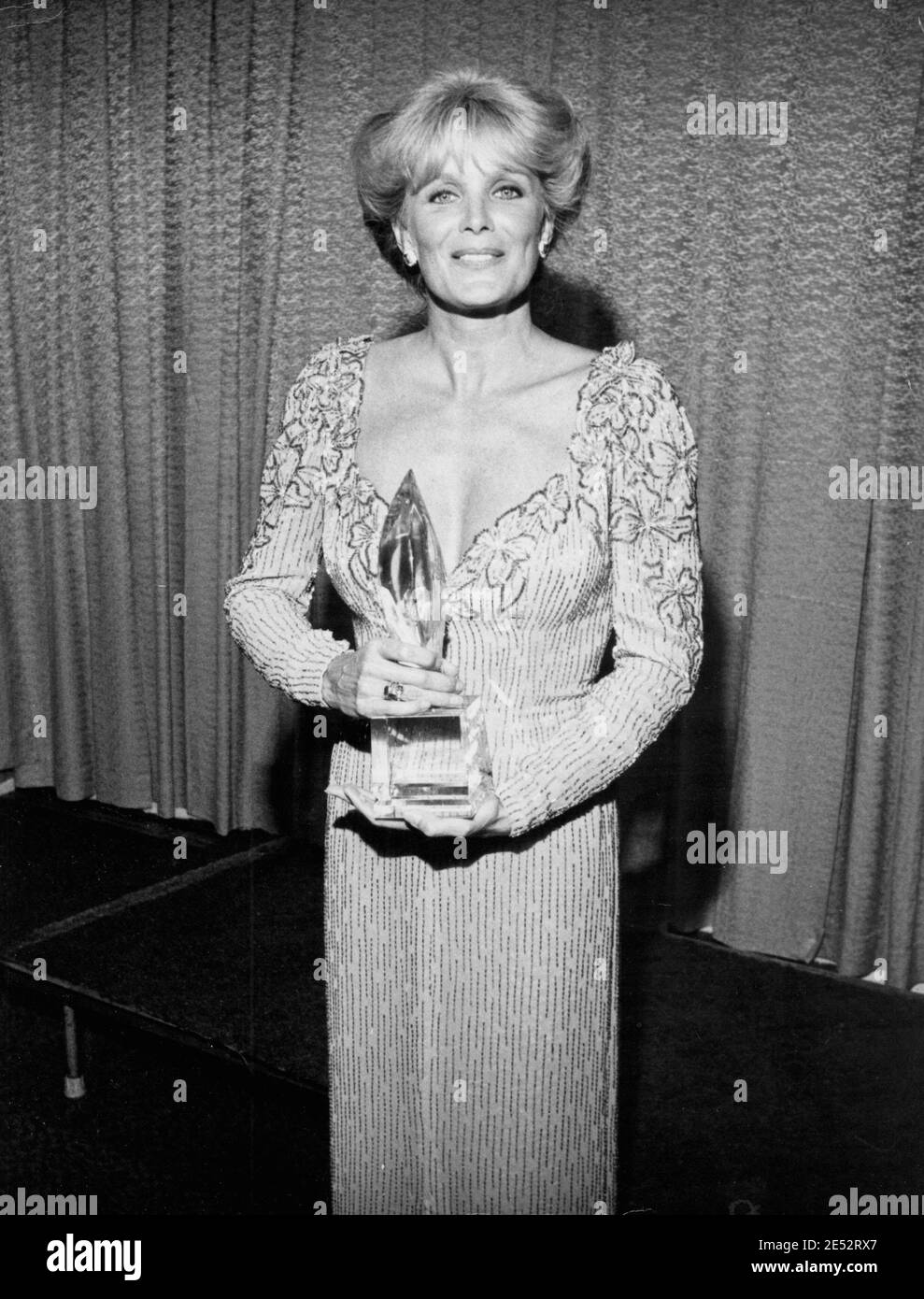 Linda Evans at The 8th People's Choice Awards on March 18, 1982. Credit ...