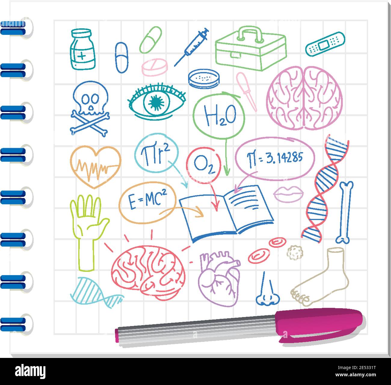 Hands sketching science hi-res stock photography and images - Alamy