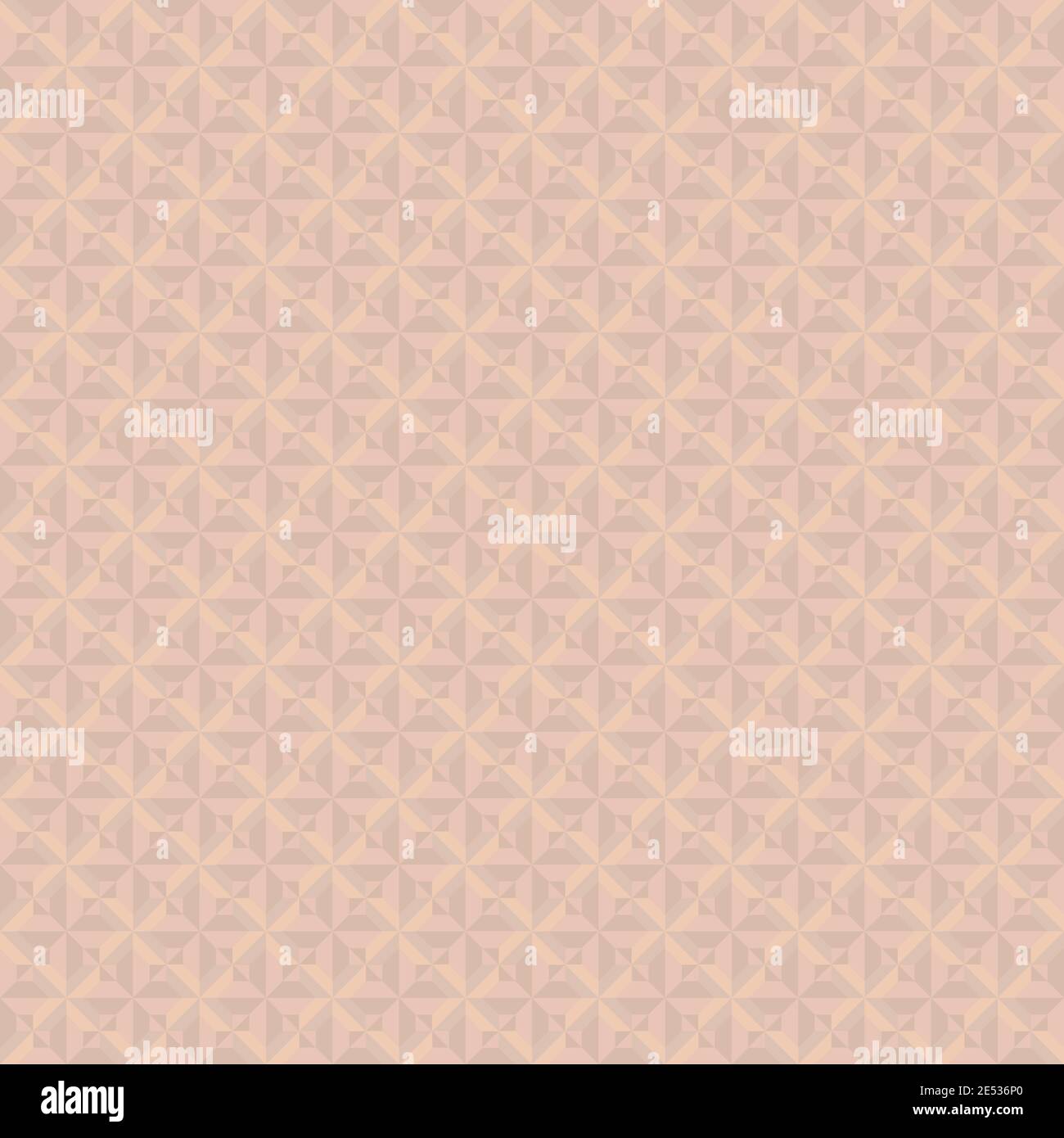 Geometric Seamless Pattern, Background, Sandy Brown Stock Vector