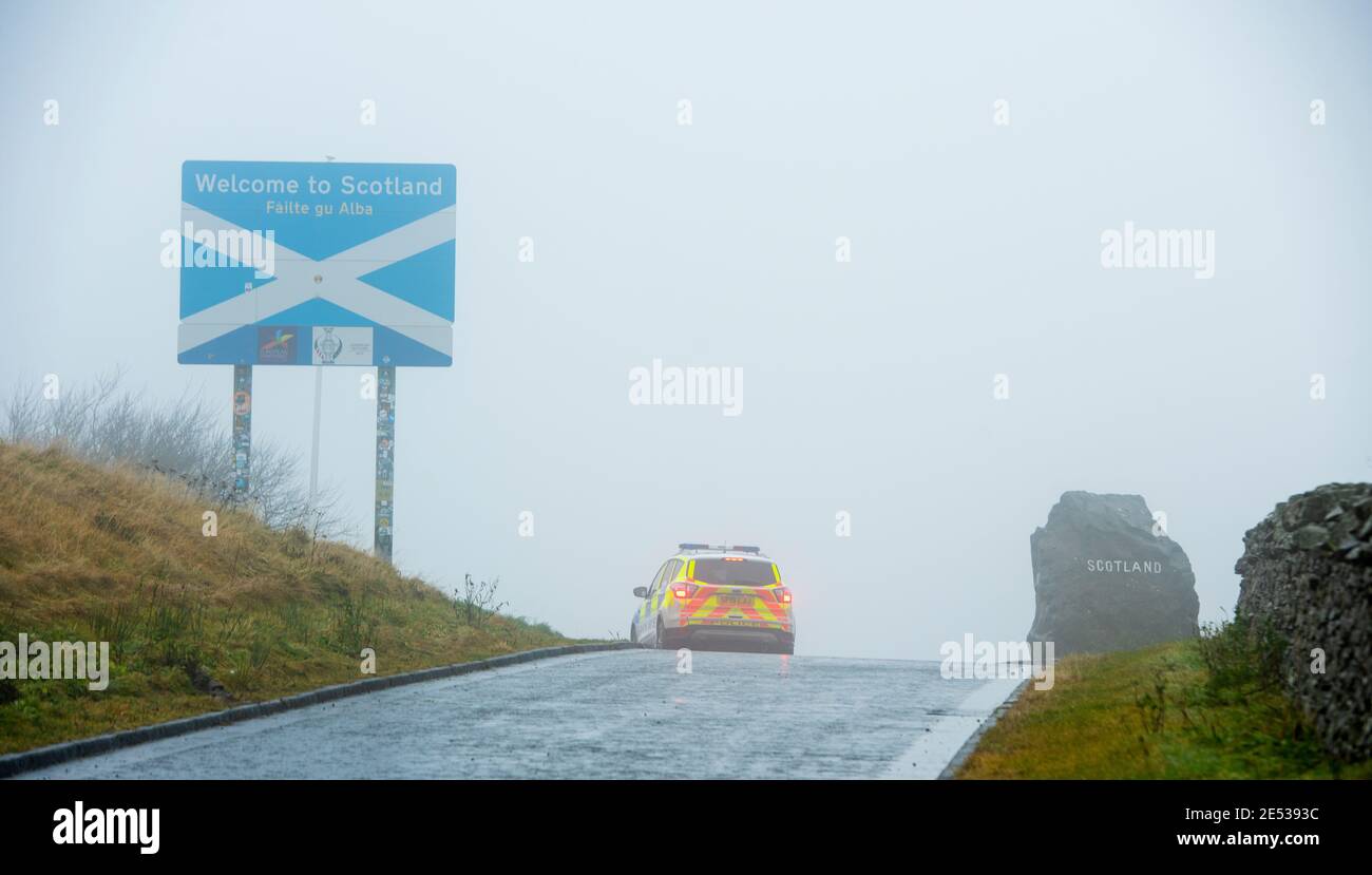 Carter Bar, Scotland , England Border. Northumberland, ,Scottish