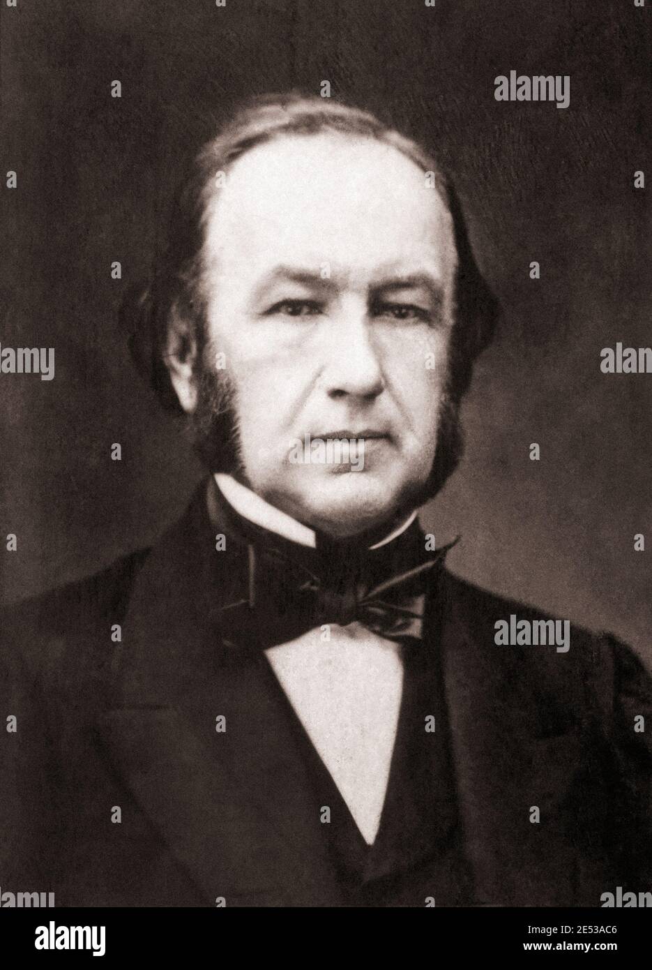 Claude Bernard (1813 – 1878) was a French physiologist. Among many other accomplishments, he was one of the first to suggest the use of blind experime Stock Photo