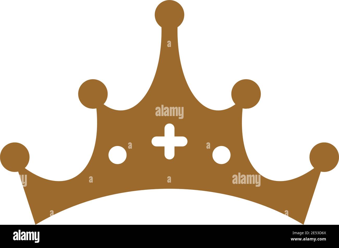 Luxury crown icon logo design inspiration vector template Stock Vector ...