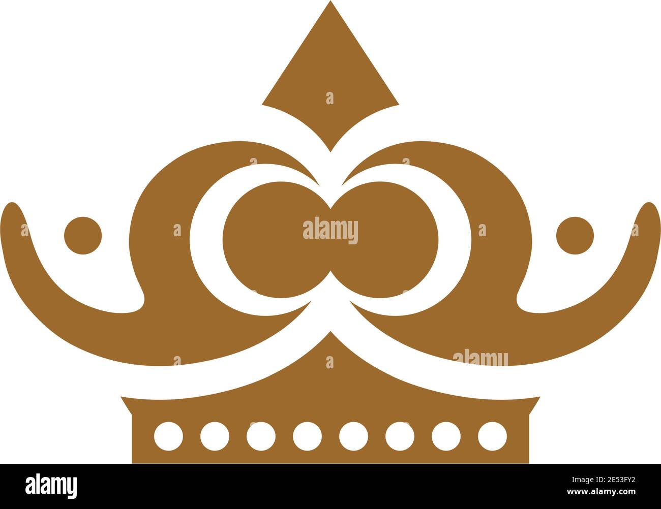 Luxury crown icon logo design inspiration vector template Stock Vector ...