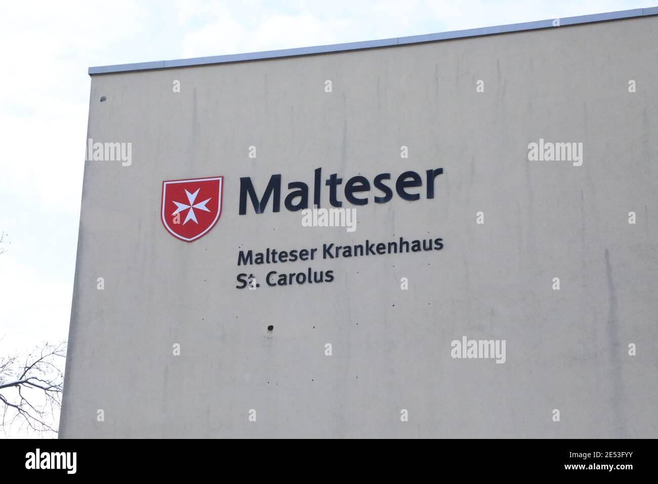 Malteser Krankenhaus St. Carolus in Görlitz Stock Photo Alamy