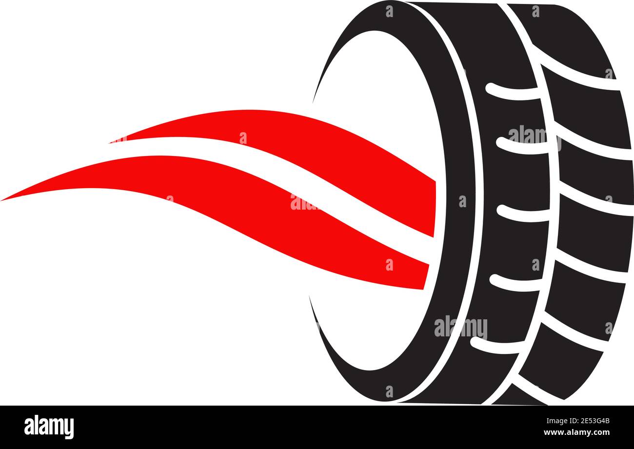 Tyre icon logo design inspiration vector template Stock Vector Image