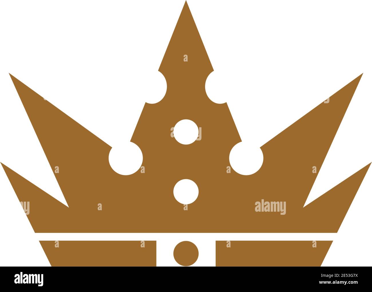 Luxury crown icon logo design inspiration vector template Stock Vector ...