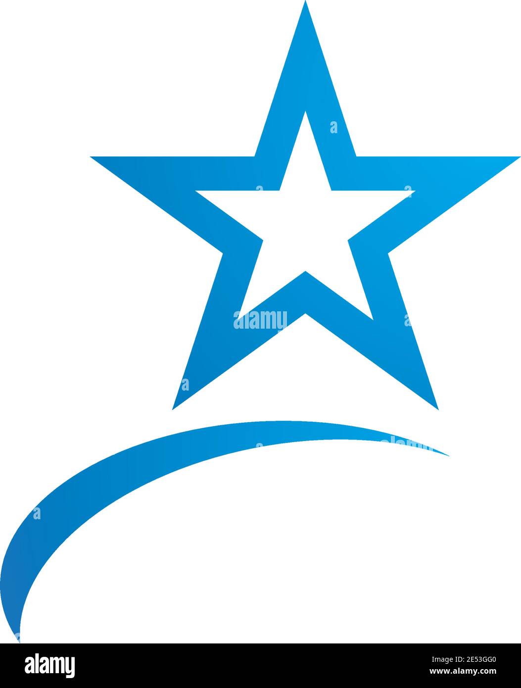 Star logo template vector icon illustration design Stock Vector