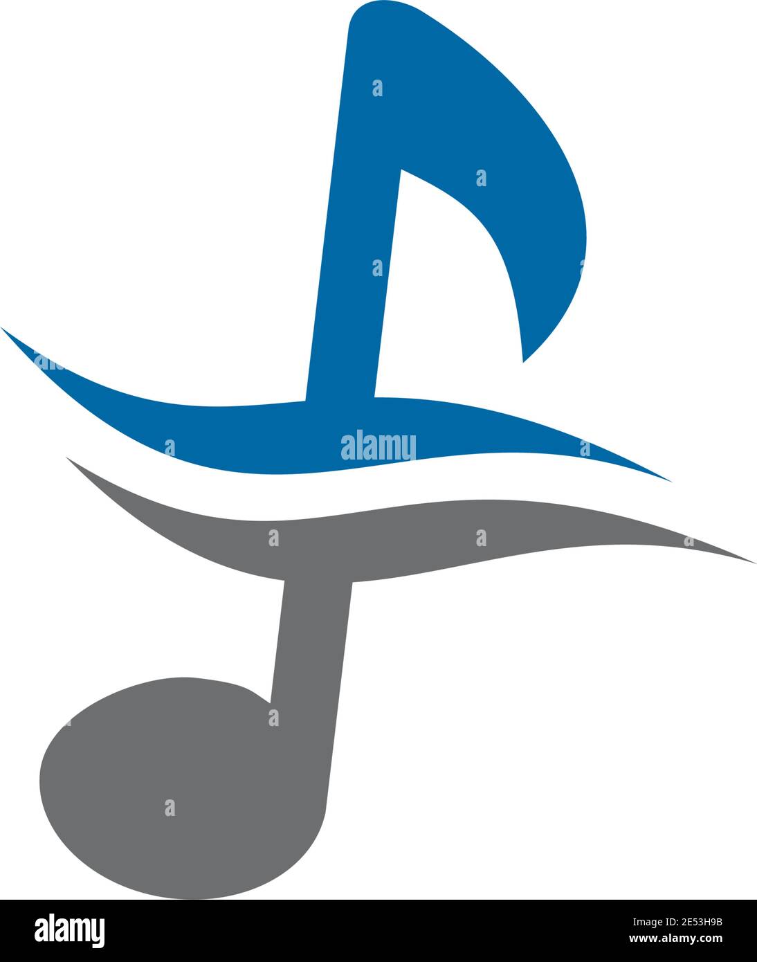 Music note symphony icon logo design inspiration vector template Stock ...