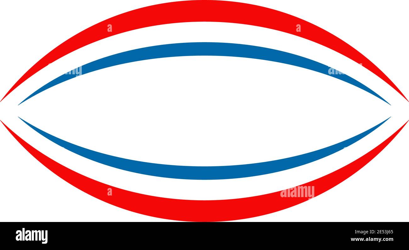Rugby sport logo design inspiration vector template illustration Stock ...