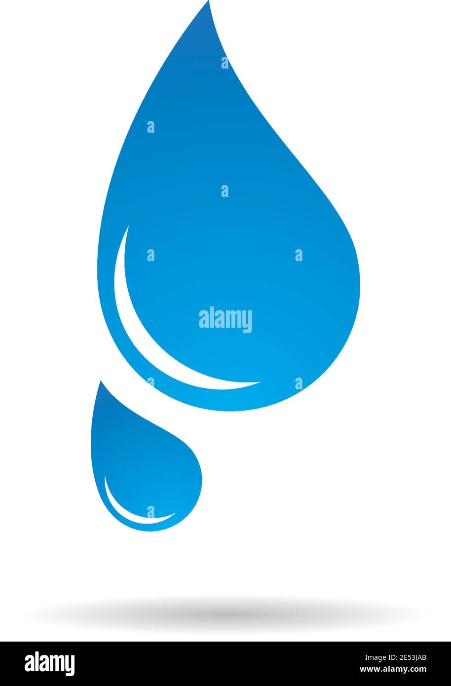 water drop Logo Template vector illustration design Stock Vector Image ...