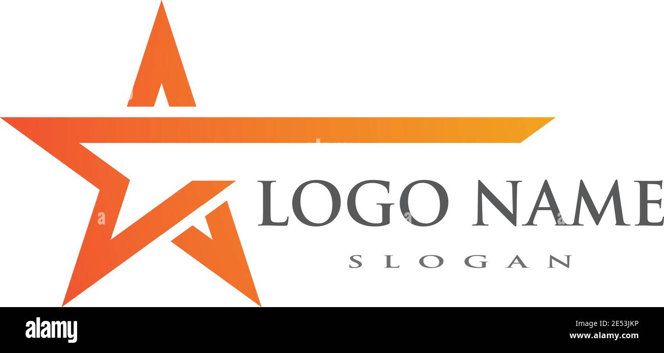 Star logo template vector icon illustration design Stock Vector Image ...