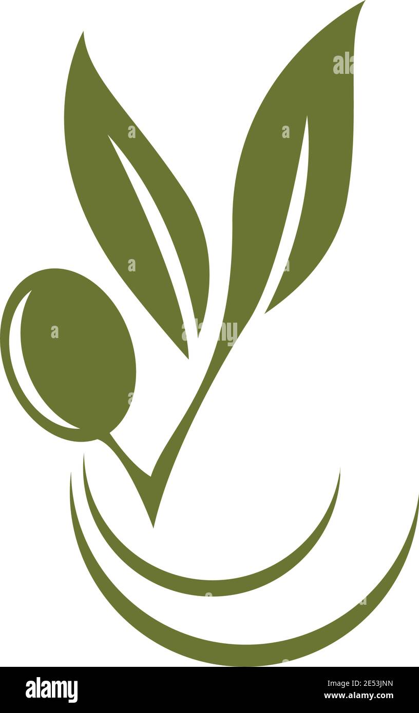 olive logo template vector design Stock Vector Image & Art - Alamy
