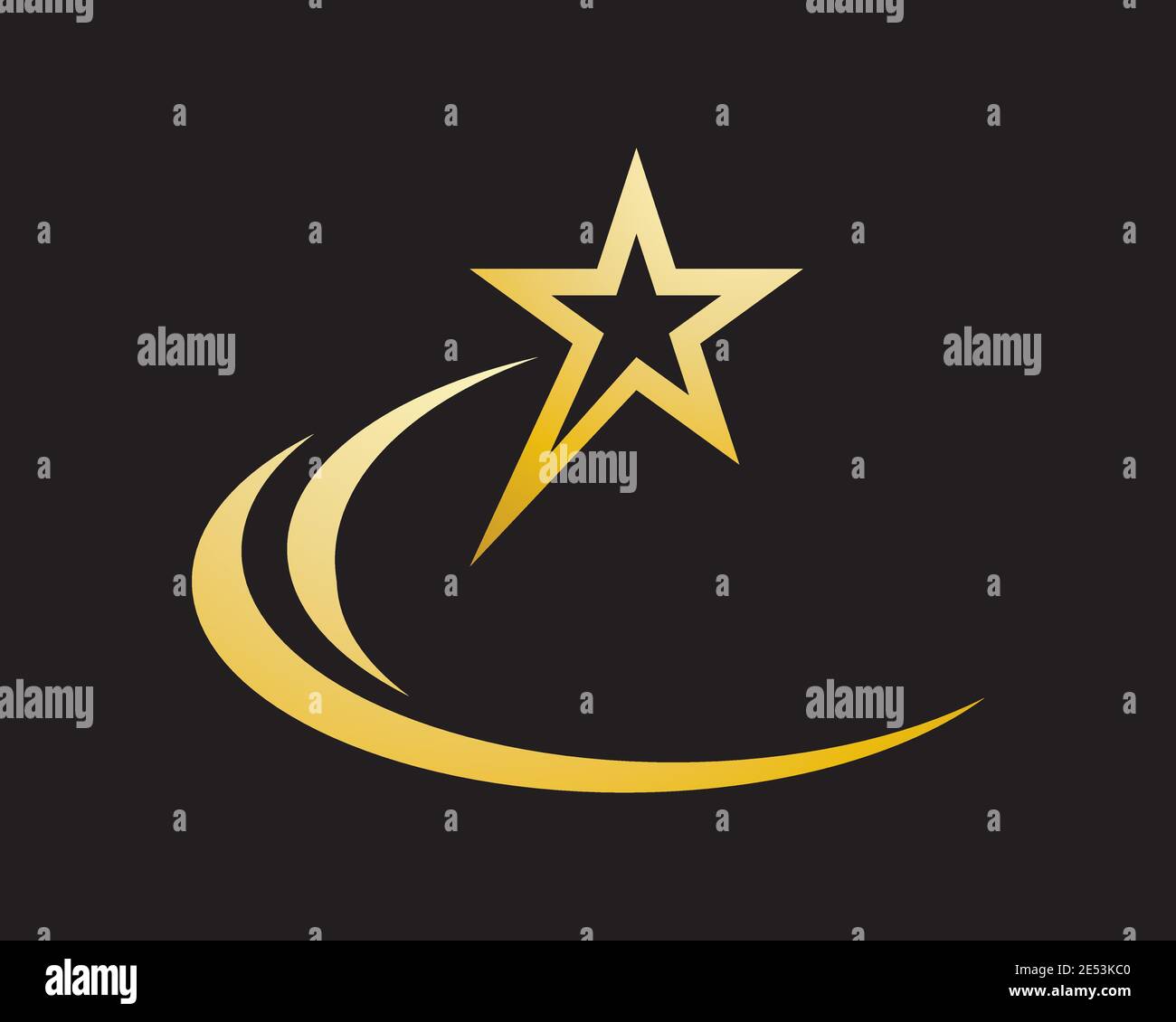 Star logo template vector icon illustration design Stock Vector