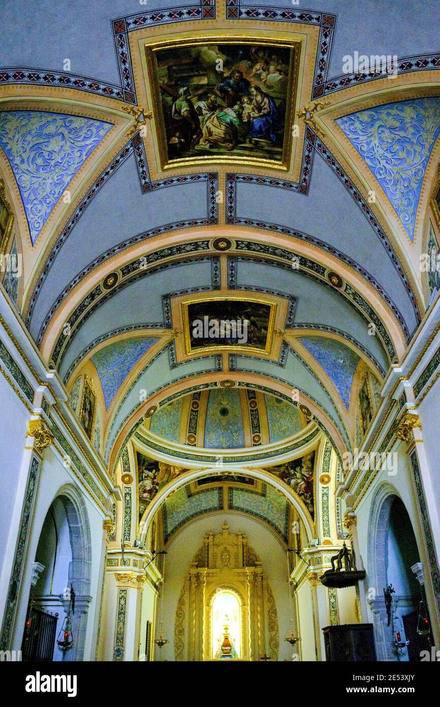 church vault detail,Vinaros Stock Photo Alamy