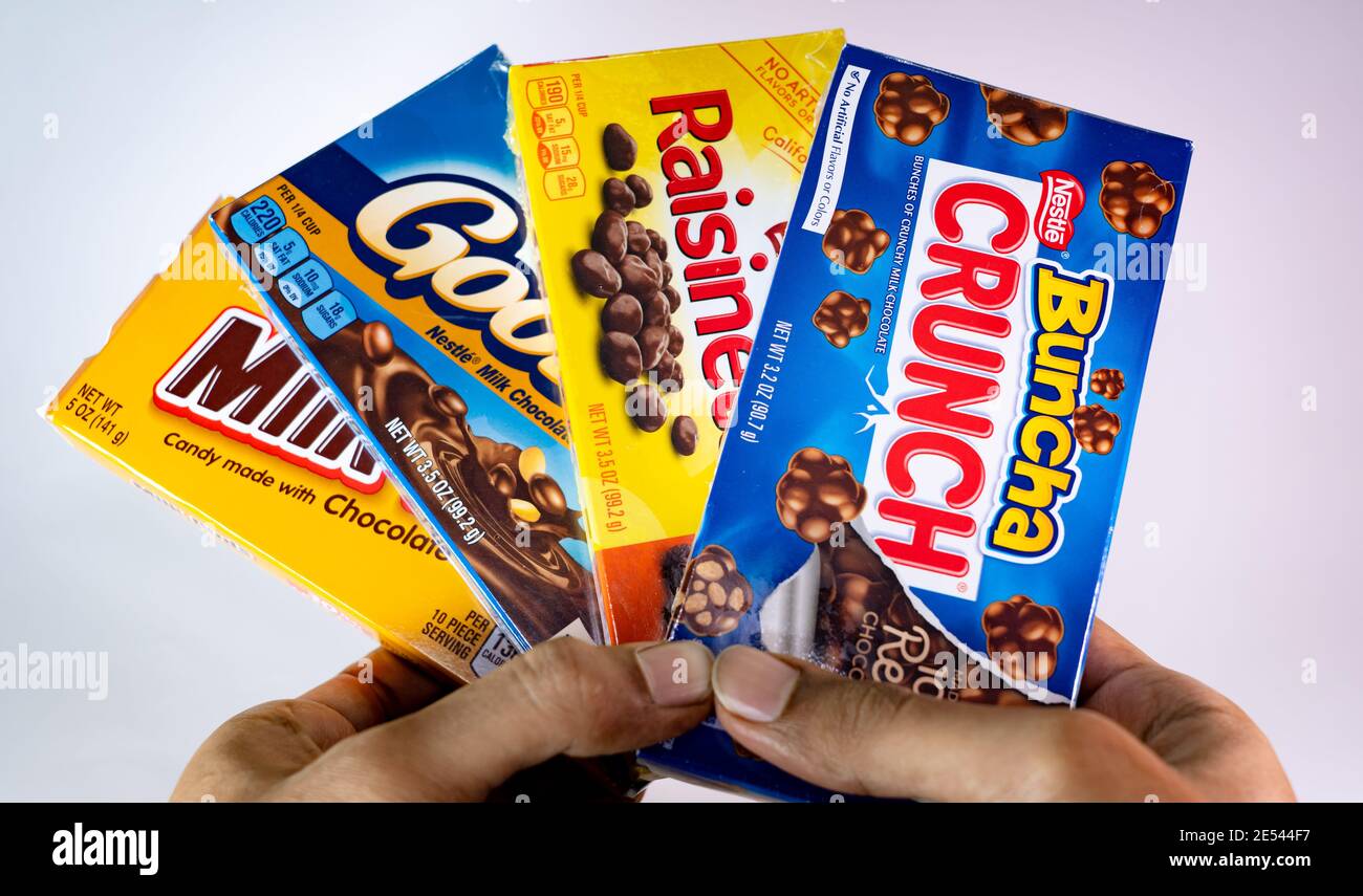 Nestle Crunch High Resolution Stock Photography and Images - Alamy
