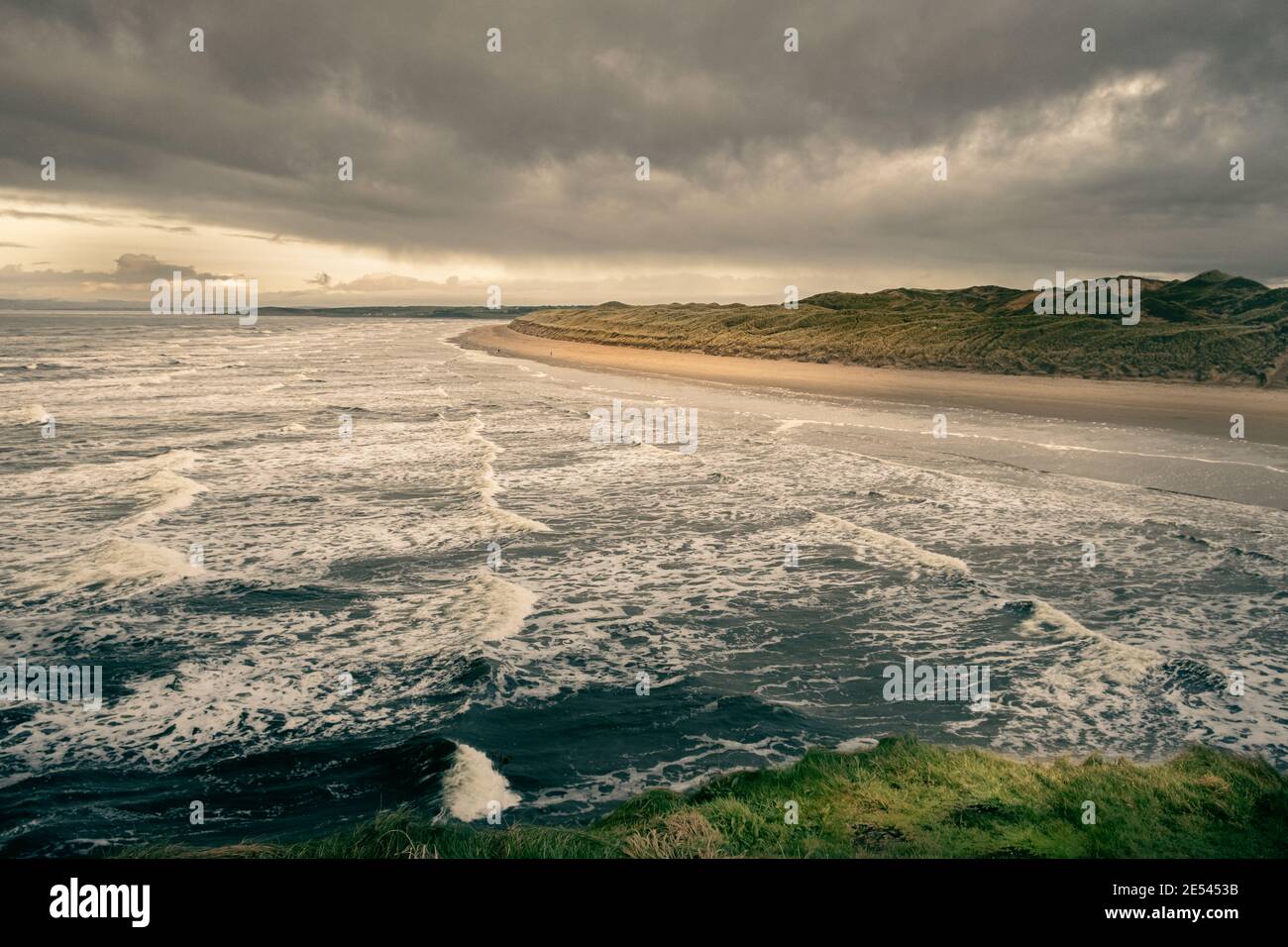 Tullan Beach. Donegal. Ireland Stock Photo