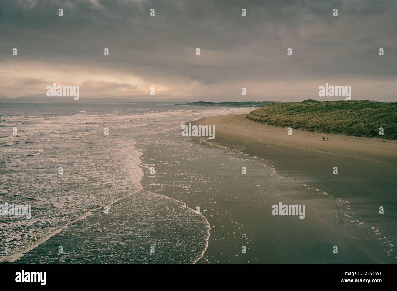 Tullan Beach. Donegal. Ireland Stock Photo