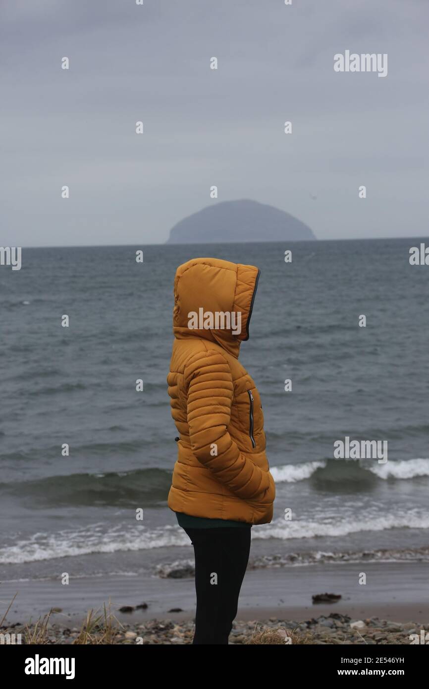 Mysterious woman wearing hood hi-res stock photography and images - Alamy