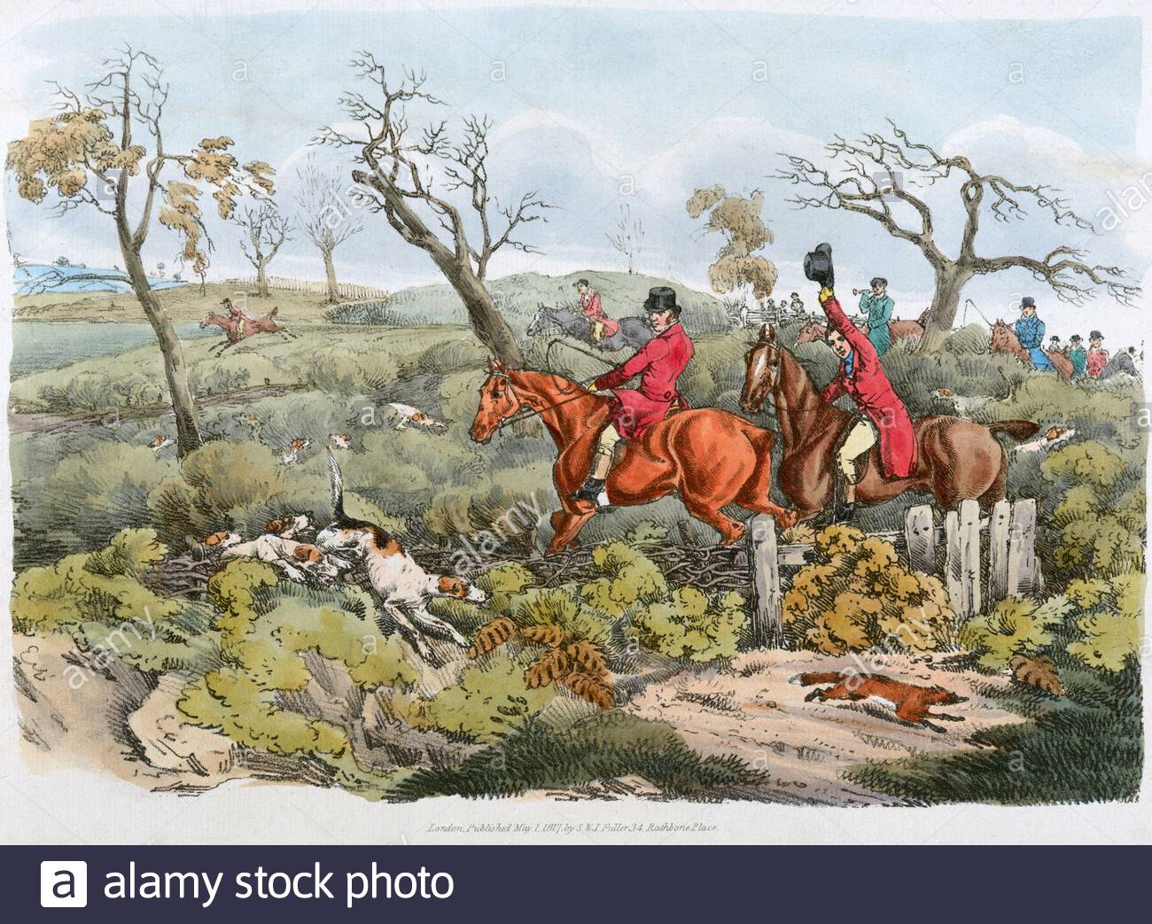 1800s fox hunting scene hires stock photography and images Alamy