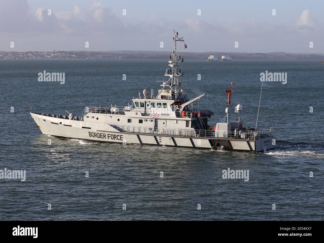 hmc-seeker-is-the-lead-ship-of-the-customs-hi-res-stock-photography-and