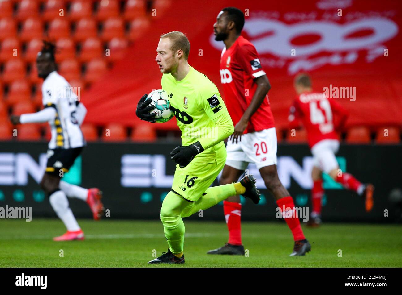 LIEGE, BELGIUM JANUARY 24 goalkeeper Arnaud Bodart of Standard de