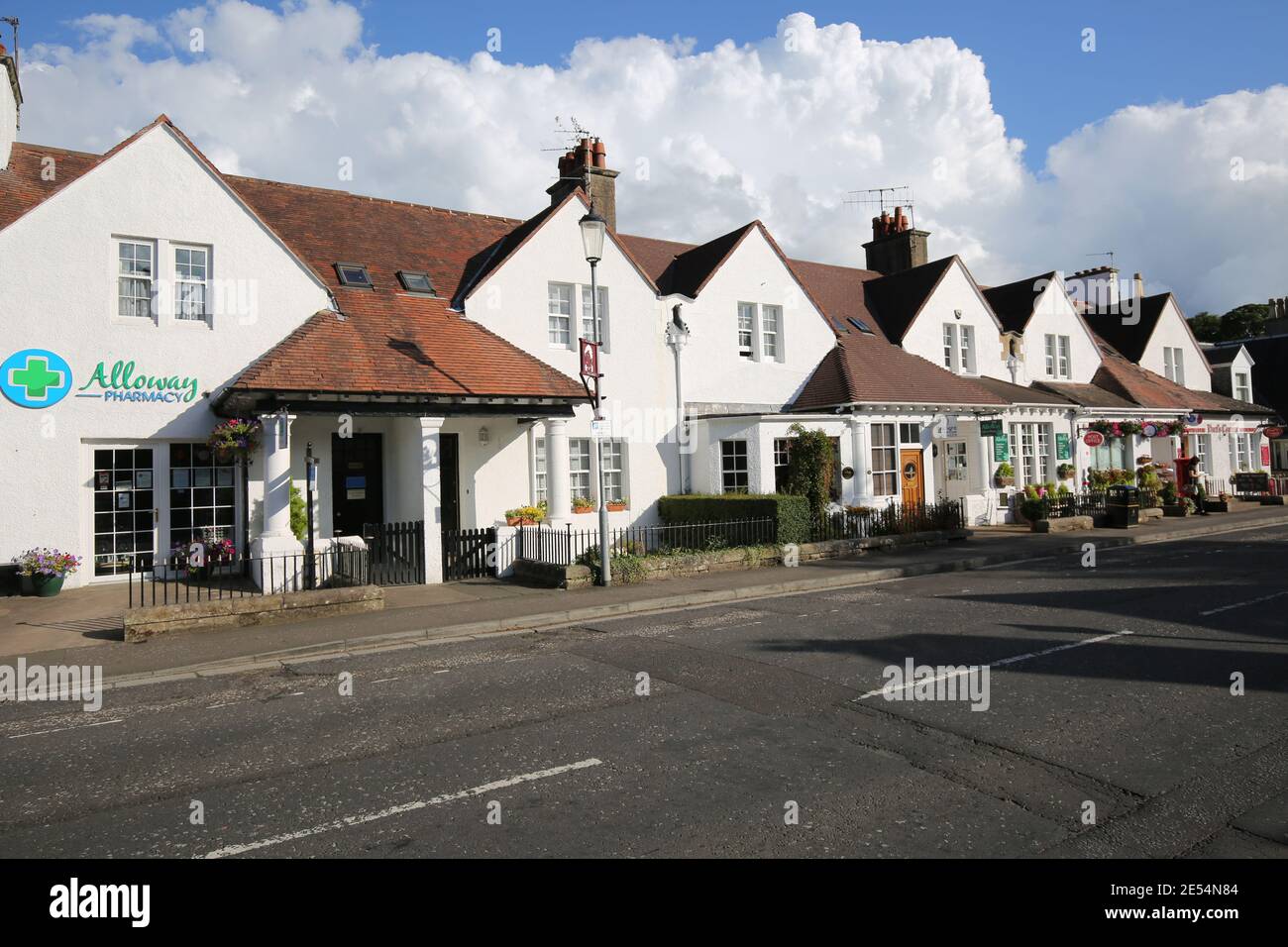 Alloway Village, Ayrshire, Scotland ,UK .Alloway is a leafy suburb of Ayr in south Ayrshire