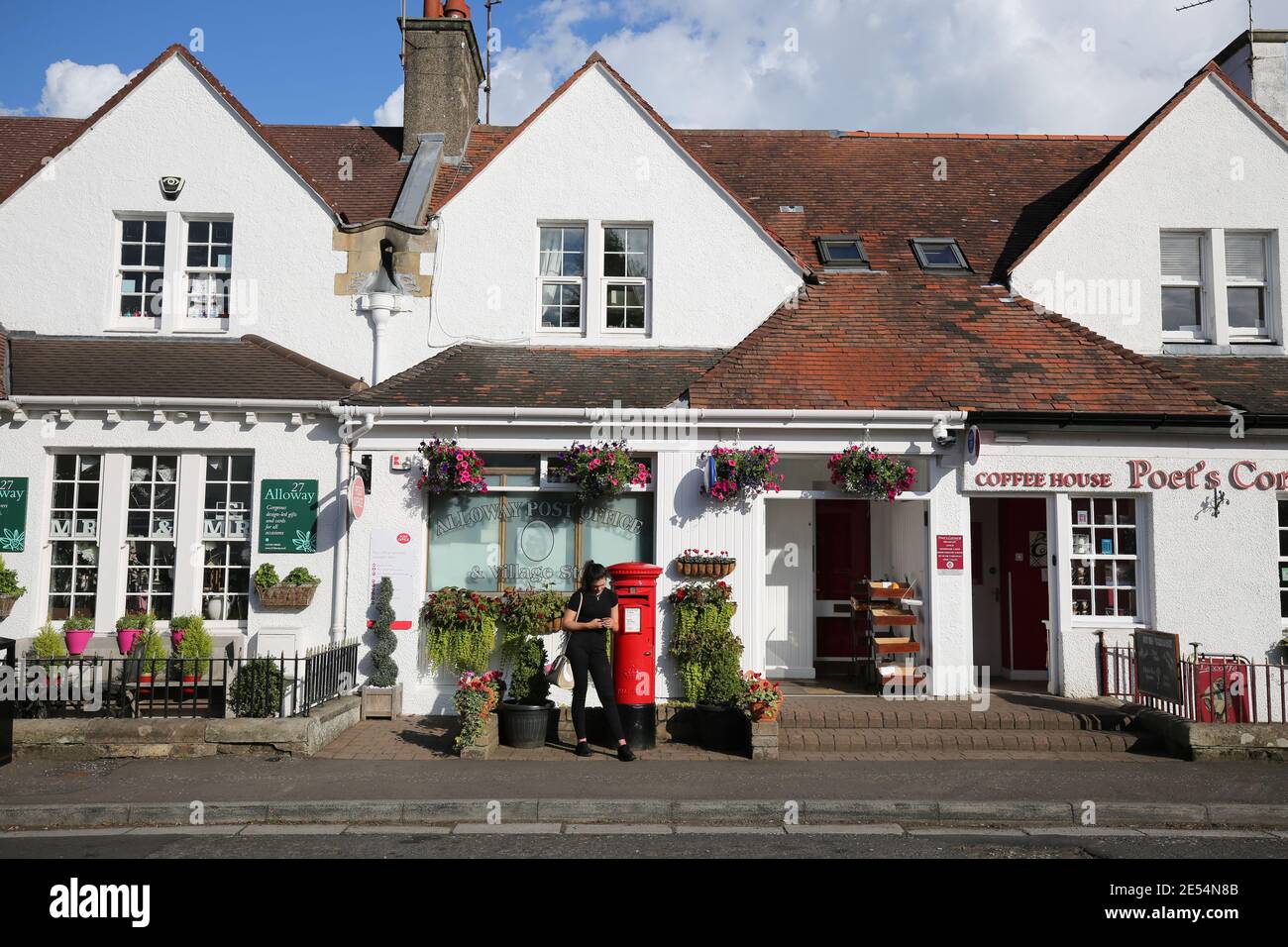 Alloway Village, Ayrshire, Scotland ,UK .Alloway is a leafy suburb of