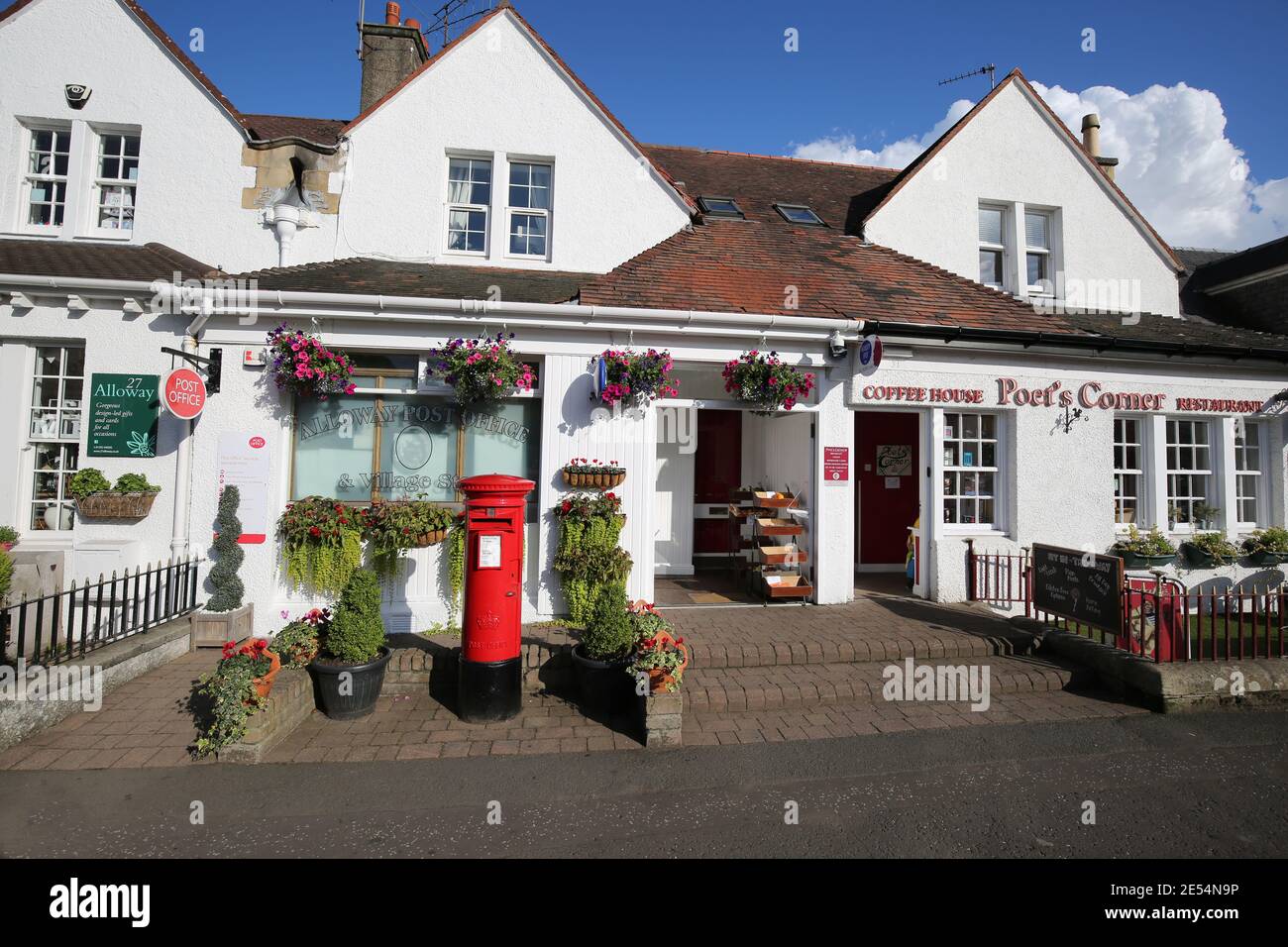 Alloway Village, Ayrshire, Scotland ,UK .Alloway is a leafy suburb of