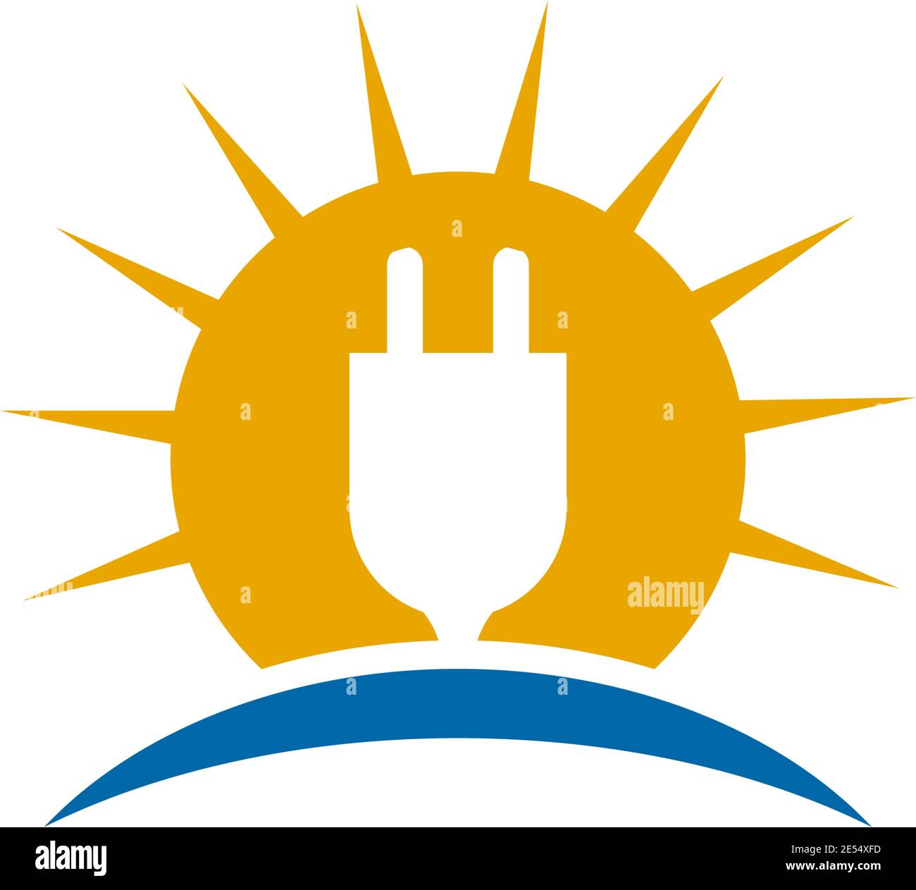 Energy sun logo hi-res stock photography and images - Alamy