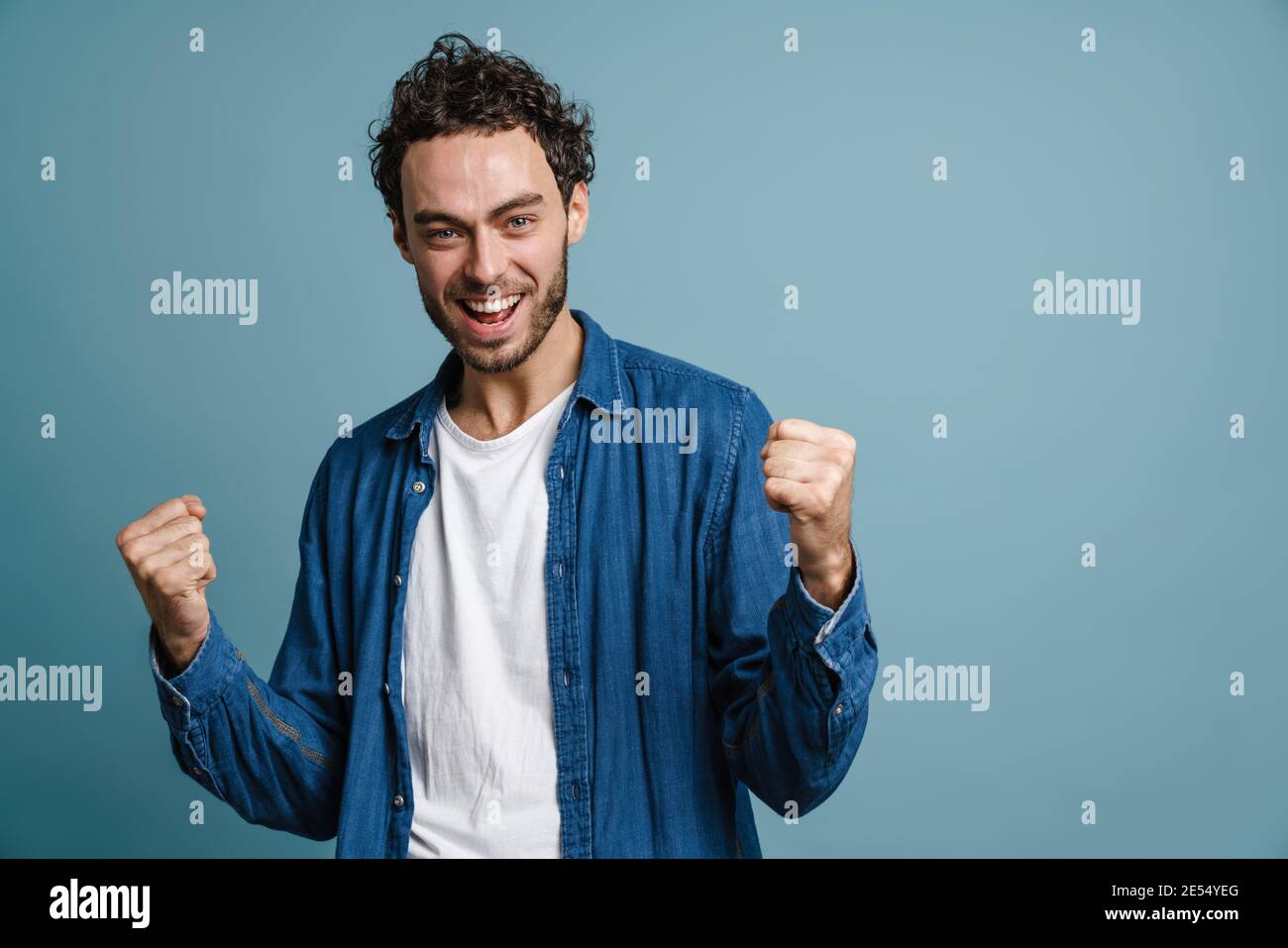 Disheveled Male Standing Like Shell-shocked Touching Hair Stock Image -  Image of posing, grunge: 202897141