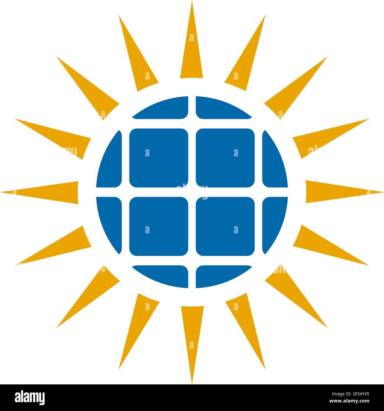 Energy sun logo hi-res stock photography and images - Alamy