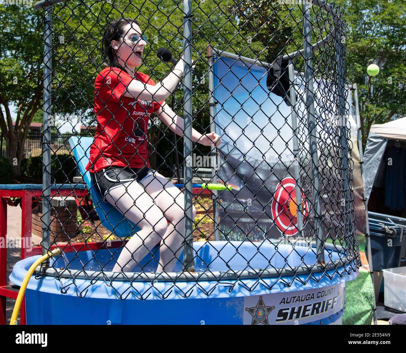 Prattville, Alabama, USA May 12, 2018 Amanda Curran, a local WSFA tv