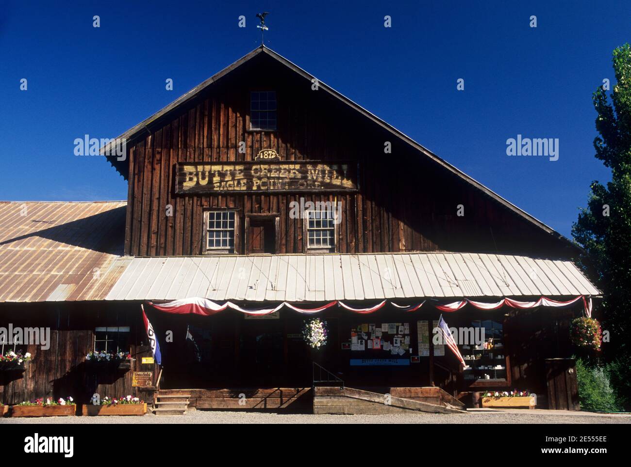 Butte Creek Mill, Eagle Point, Oregon Stock Photo