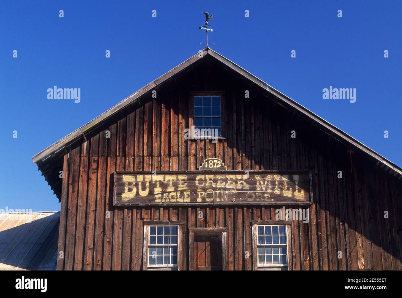 Butte Creek Mill, Eagle Point, Oregon Stock Photo