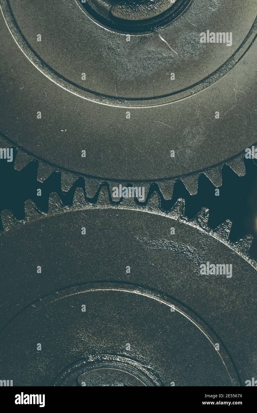 Set Of Gears For Unity Meaning Focus On Fronts Gear Of Pic On Isolated  Background Stock Photo, Picture and Royalty Free Image. Image 54600286.