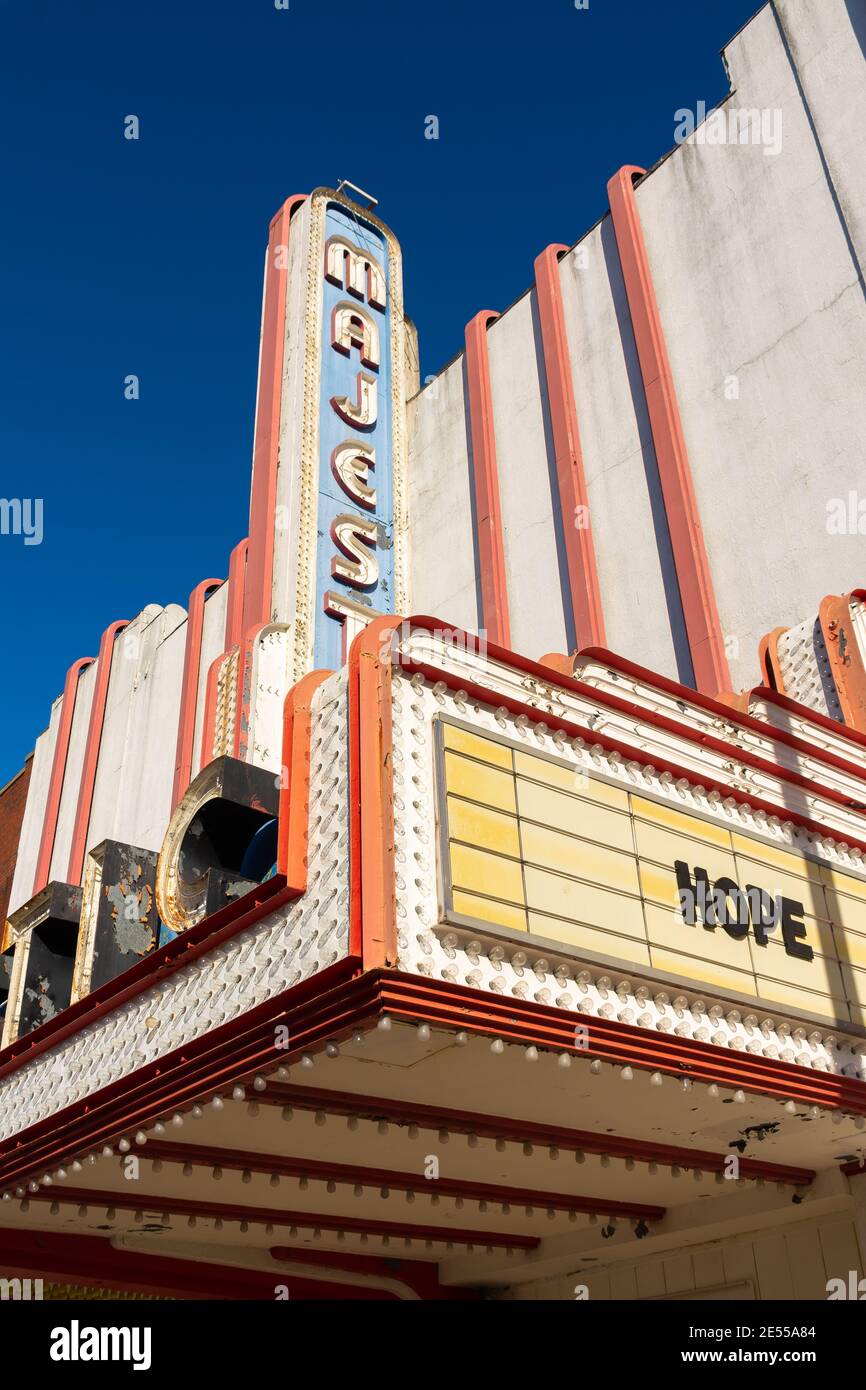 Streator, Illinois / United States January 20th, 2021 The abandoned