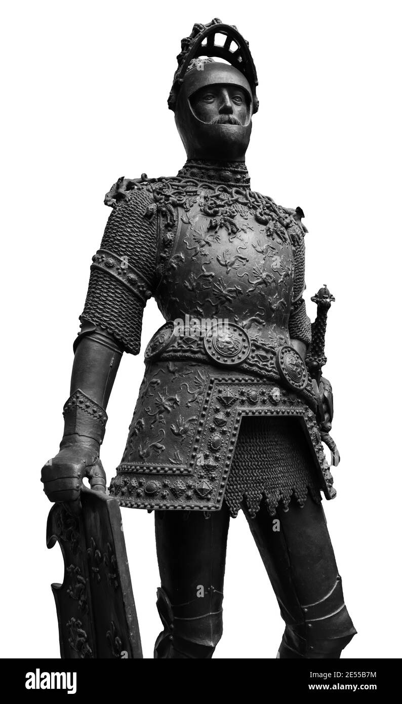 Knights templar statue Black and White Stock Photos & Images Alamy
