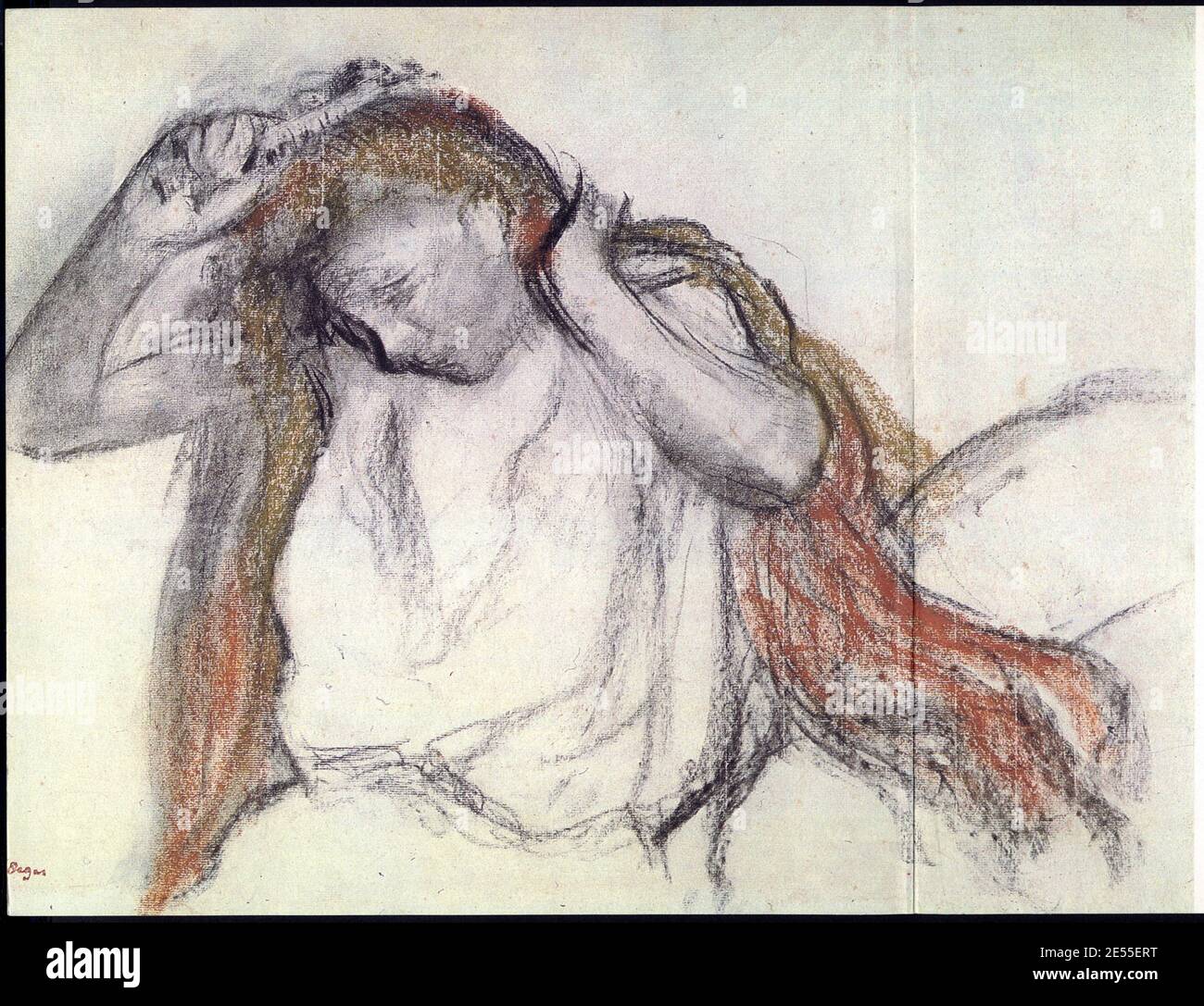 Edgar degas après le bain hi-res stock photography and images - Alamy