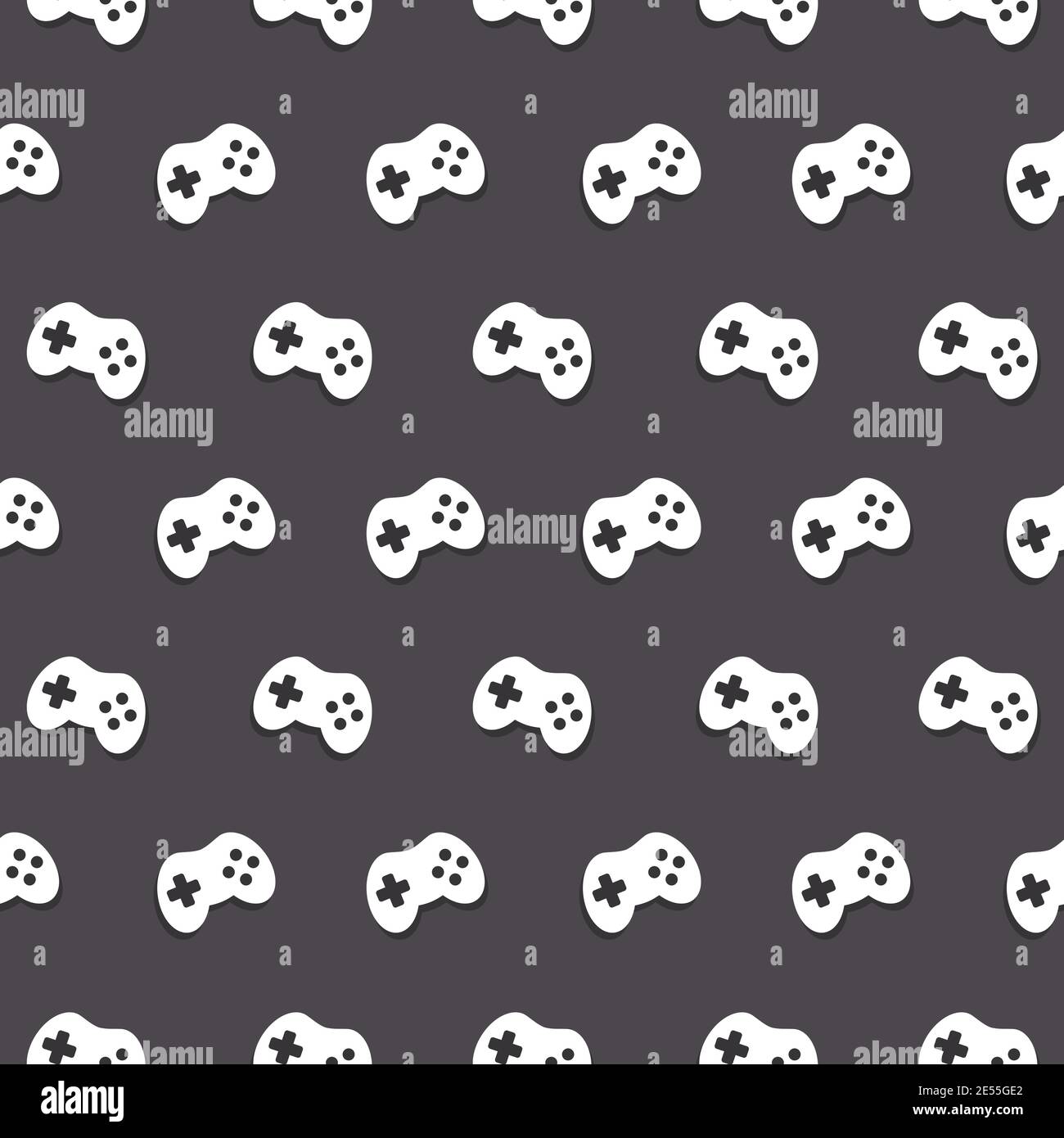 Seamless pattern retro video game hi-res stock photography and images ...