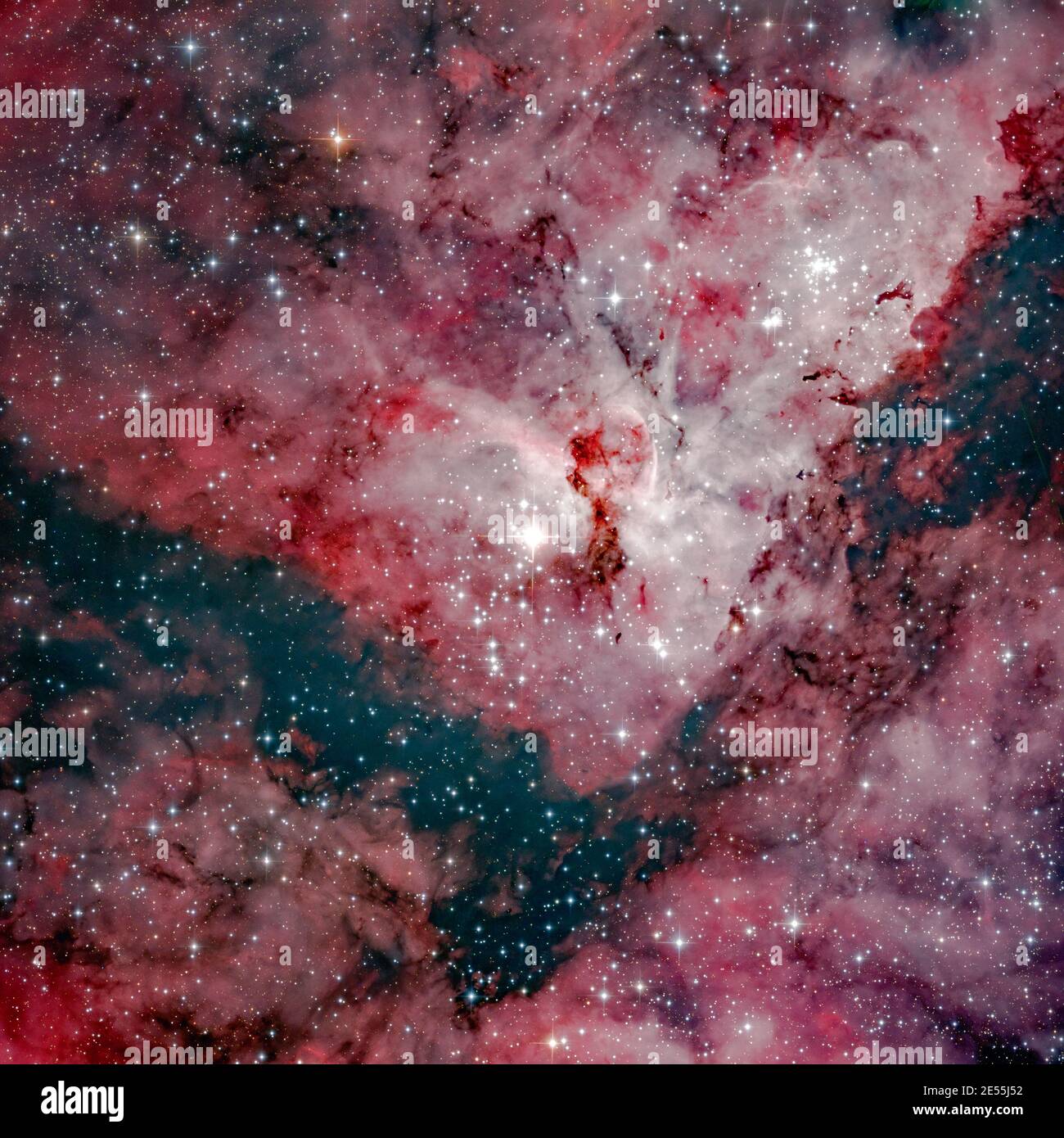 Astrophotography - Eta Carina Nebula Stock Photo