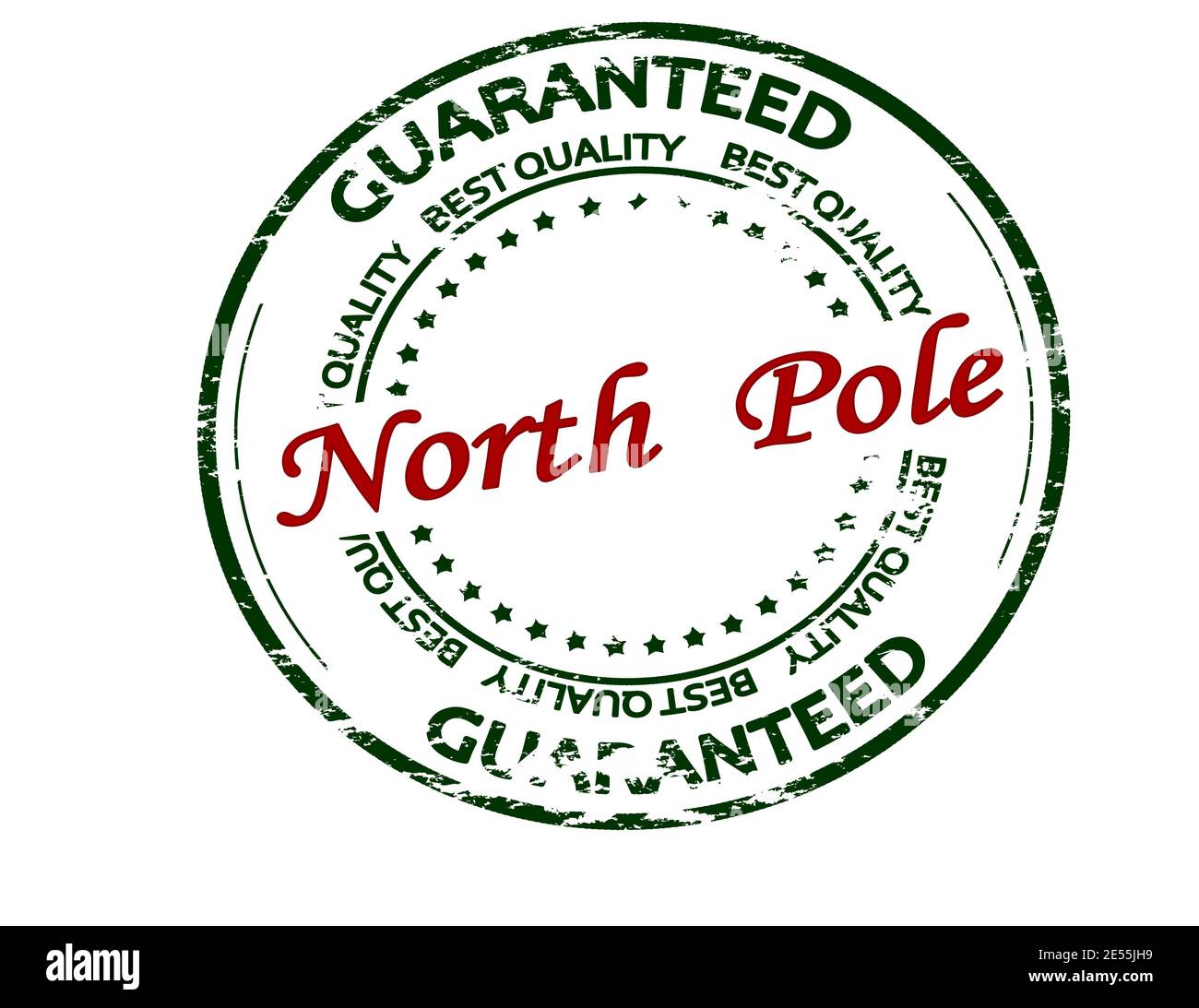 Rubber stamp with text North Pole inside, vector illustration Stock Photo -  Alamy