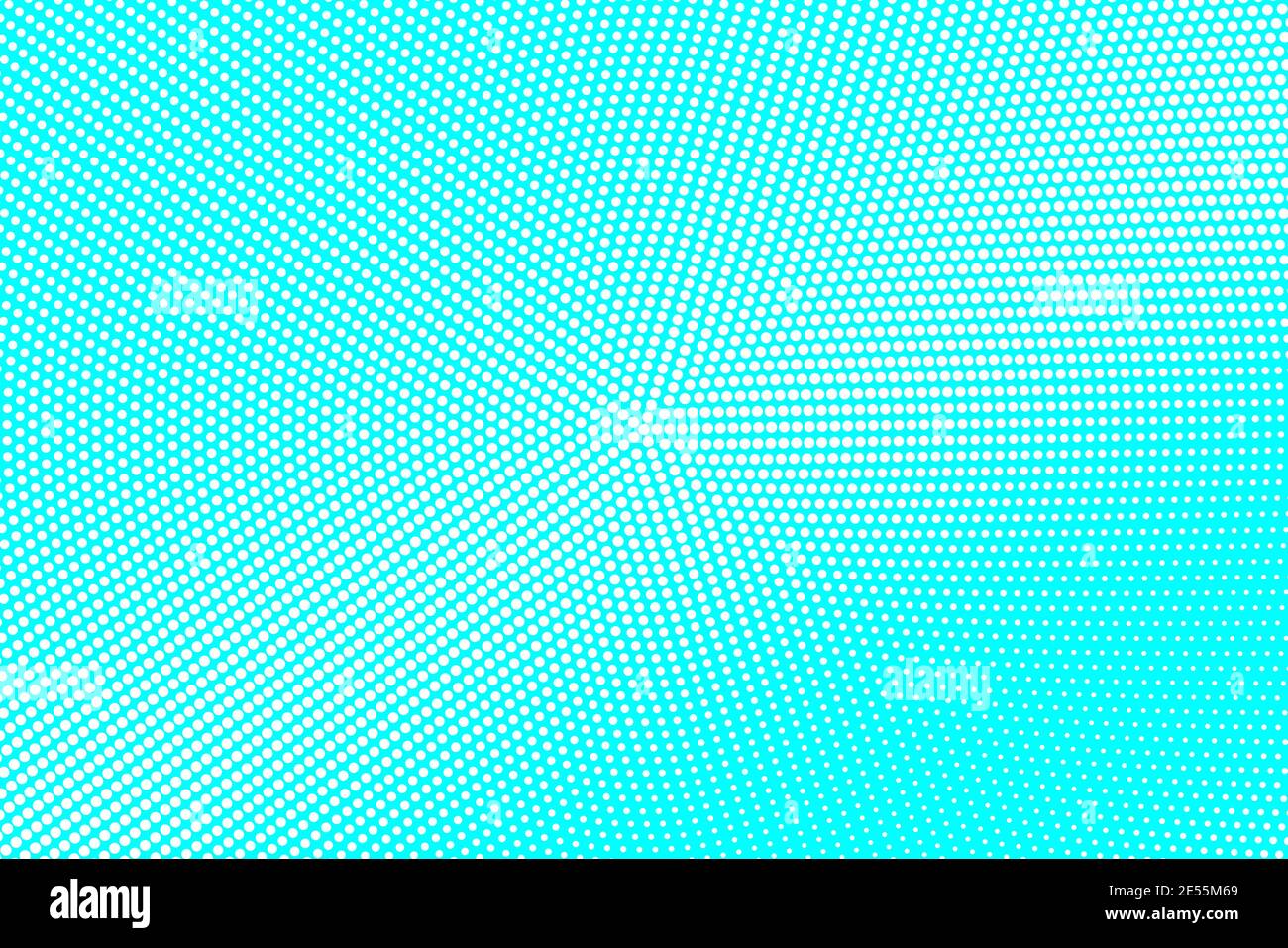 Blue and white dotted halftone vector background. Subtle halftone ...